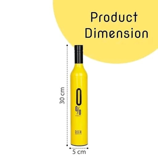 Trendy PoppyBox Bottle Umbrella