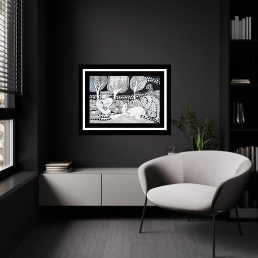 "Viraha" Beautiful Mandala Art Painting by Artist Manish Kumar