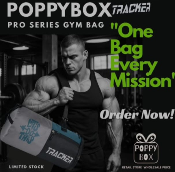 Poppybox Pro Series High Quality Duffle Gym Bag