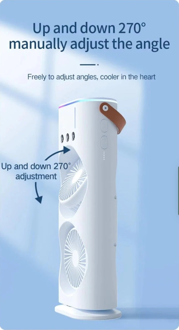 Poppybox Tower Mist Fan