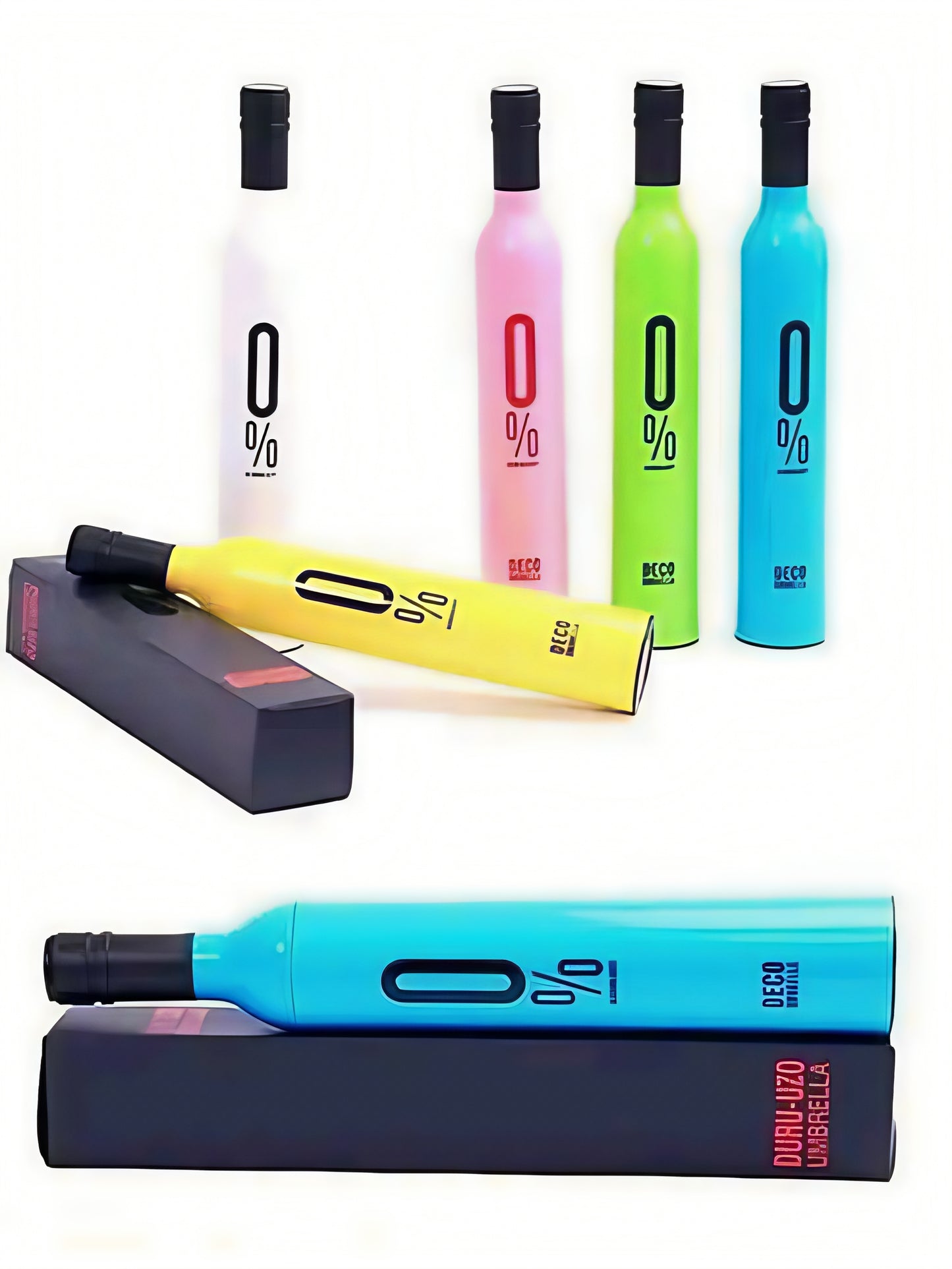 Trendy PoppyBox Bottle Umbrella