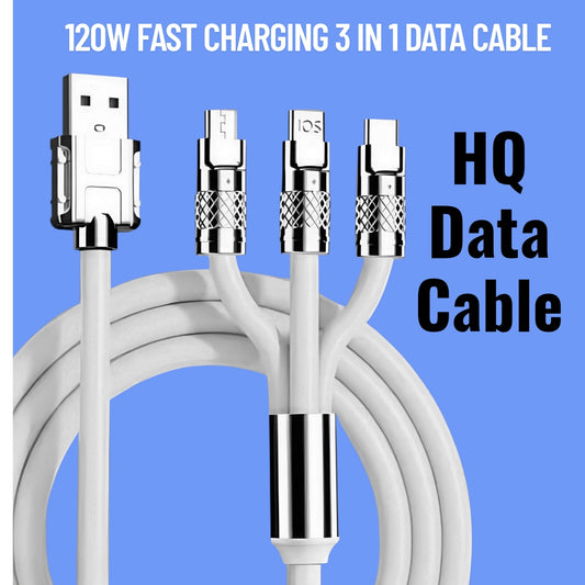 3 in 1 HQ USB Data Cable