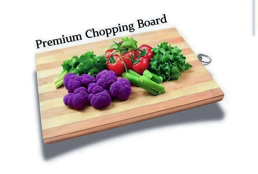 Poppybox Durable Wooden Chopping Board