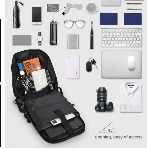 Poppybox Pro Series Neo Vault Edition Smart Bag with USB Port.