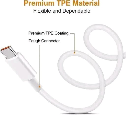 HQ USB to Type C Data Cable 65Watt Fast Charging