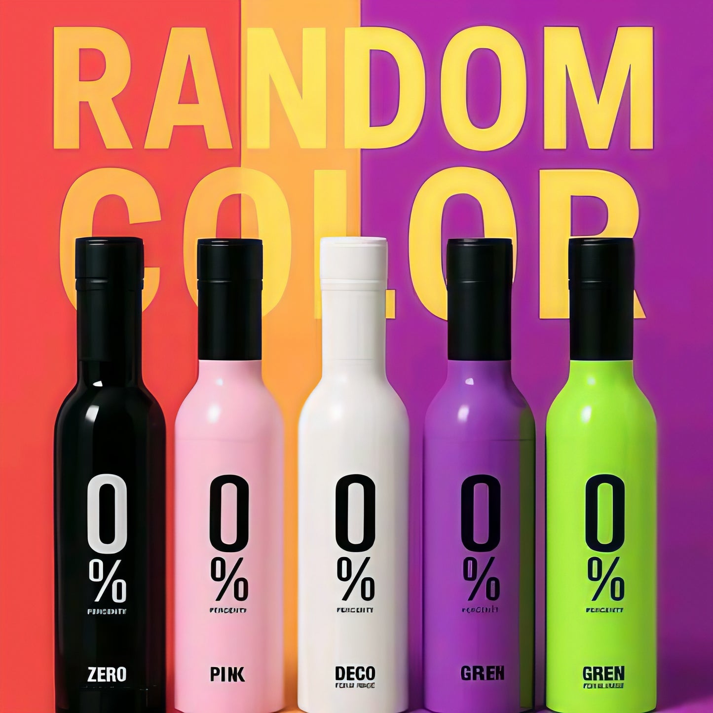 Trendy PoppyBox Bottle Umbrella
